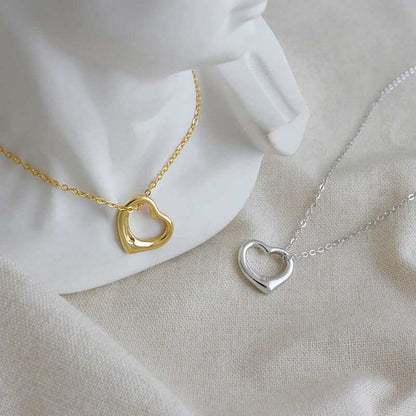 Affectionate Heart Necklace - Bjeul