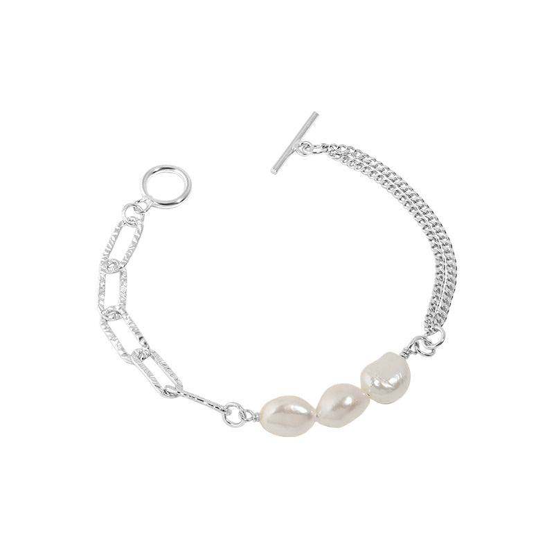 Baroque Natural Pearl Bracelet - Bjeul