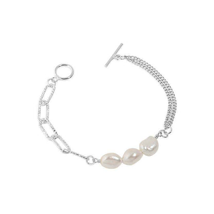 Baroque Natural Pearl Bracelet - Bjeul