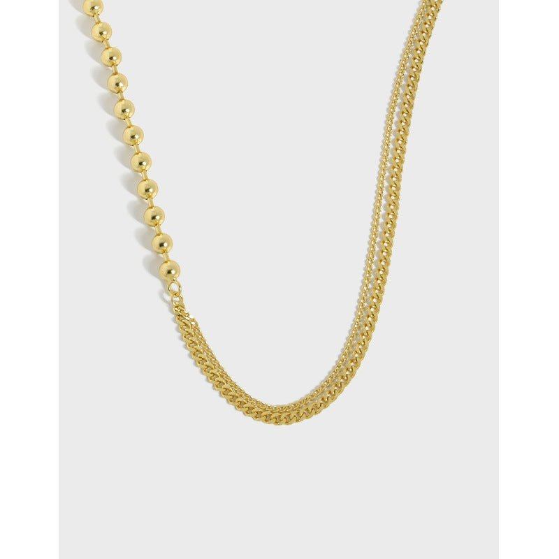 Beads Mix Chain Necklace - Bjeul