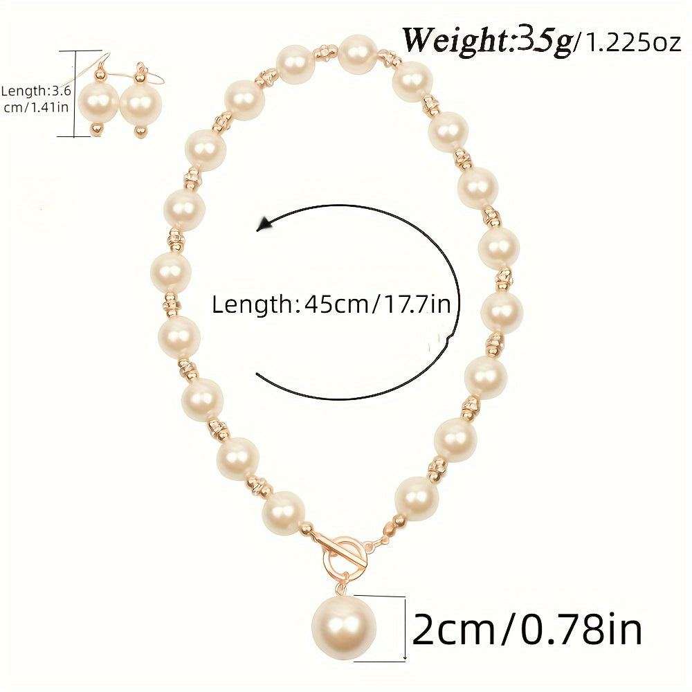 Classic Faux Pearl Choker - Bjeul