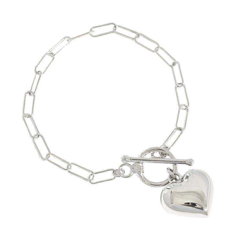 Danica Heart Chain Bracelet - Bjeul