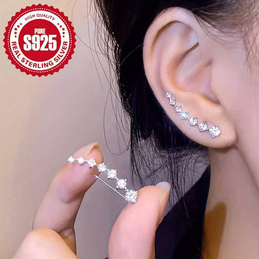 Dazz Trail Stud Earrings - Bjeul