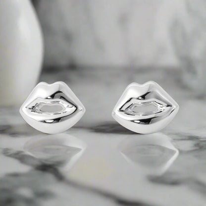 Lips Stud Earrings - Bjeul