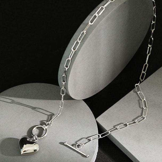 Love Heart OT Necklace - Bjeul