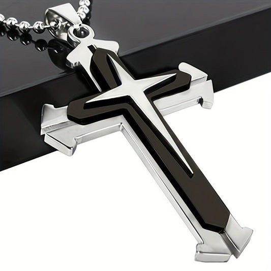 Men's Fashion Cross Necklace - Fashion Accessories - Bjeul