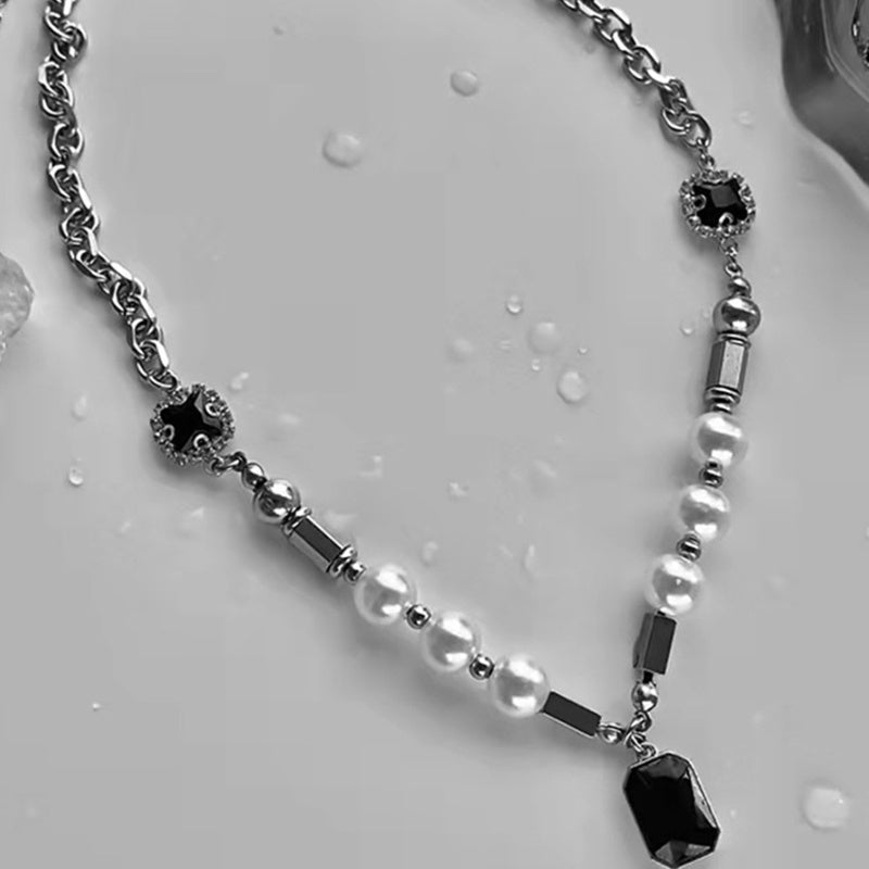 Men's Faux Pearl Chain - Luxurious Accessory with Unique Design - Perfect Gift for Friends and Loved Ones - Bjeul