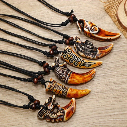 Men's Stylish Pendant Necklaces 12pcs - Bjeul