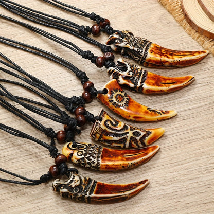 Men's Stylish Pendant Necklaces 12pcs - Bjeul