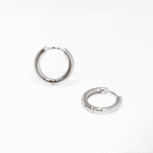 Minimalist Plain Hoop Earrings - Bjeul