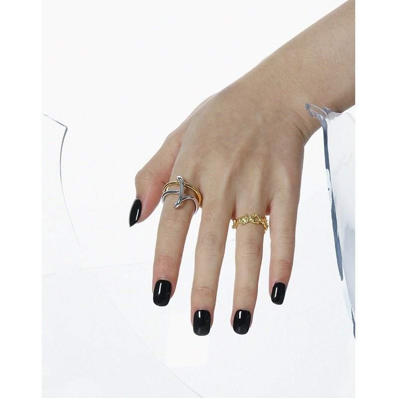 Rive Chain Adjustable Ring - Bjeul