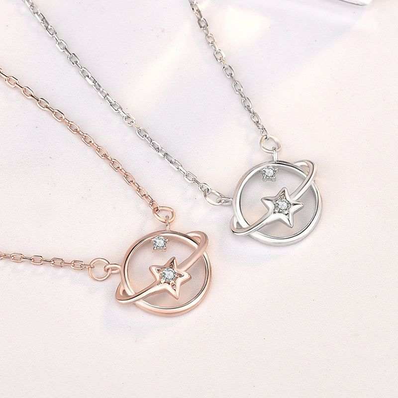 Star Planet Necklace - Bjeul