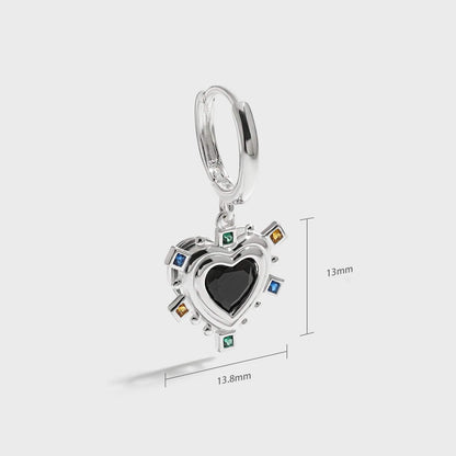 Trinket Hearts Earrings - Bjeul